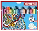 STABILO - Premium-Filzstift - Pen 68-30er Pack - 30 verschiedene Farben