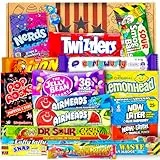 Sweets USA Süßigkeiten B0X | 21 Stück | Sweet Candy | Box voller Top Produkte | USA Import | Geburtstag | Candybox | National Best Friends Day | Nervennahrung | Candy & Bar ®