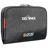 Tatonka Big Plain Wallet RFID Block - Geldbörse mit RFID-Blocker - TÜV geprüft - Münzfach, Fächer für Kreditkarten