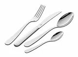 ZWILLING Greenwich Besteck Set, 68-teilig, Für 12 Personen, 18/10 Edelstahl/Hochwertiger Klingenstahl, Poliert, Silber [plastikfreie Verpackung]