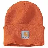Carhartt Herren Strickmütze mit Bündchen, Marmelade, Einheitsgröße