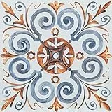 Elffloor PVC Bodenbelag Selbstklebend, Bodenfliesen Selbstklebend Bad Vinylboden für Küche Wohnzimmer Schlafzimmer Wasserdicht Klebefliesen 30x30cm 20 Stück 1mm