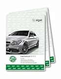 SIGEL FA513 Fahrtenbücher A5, 64 Seiten, 3er Pack - für Vielfahrer max. 540 Fahrten - für Deutschland und Österreich, vom Finanzamt anerkannt - zur Trennung geschäftlicher und privater Fahrten