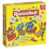 Jumbo JUM03990 Original Rummikub Mein erstes Rummikub der Spieleklassiker unter den Gesellschaftsspielen, für Kinder 2 bis 4 Spieler, Ab 4 Jahren