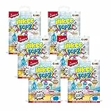 INKEE POPZ Bath Salts Bundle 6 Pack Bunte Badezusatz Kinder Badesalz 3 Farben für Baby Badewanne Schaumbad Badespaß 38413, Mehrfarbig