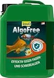 Tetra Pond AlgoFree Schwebealgen- und Fadenalgenvernichter, bekämpft langfristig grünes Wasser im Gartenteich, 3 L