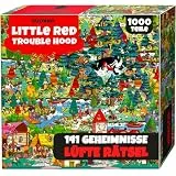 QUOKKA 1000 Teile Puzzle Für Erwachsene Rotkäppchen – Hochwertige Boxverpackung – Extra-Spaß Mit Versteckten Geheimnissen Und Hörgeschichte – Das Perfekte Geschenk für Kreative Entspannung