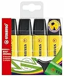 STABILO - Textmarker - BOSS ORIGINAL - 4er Pack - gelb