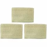 com-four® 3X Antirutschmatte aus Schaumgummi, waschbar, leicht zuzuschneiden, in cremefarben, ca. 100 x 40 cm