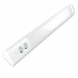 REV Unterbauleuchte - Unterschrank Beleuchtung Küche mit 2 Steckdosen & Schalter, LED Leiste Küche 76cm, 230V, 15W, 1450lm, 4000K, weiß