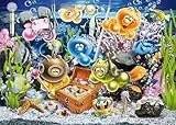 Ravensburger Puzzle 12001427 - Gelini im Unterwasserspaß - 1000 Teile Puzzle für Erwachsene und Kinder ab 14 Jahren