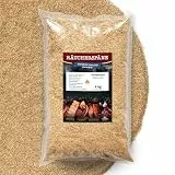 Terra Discount Räuchermehl aus Buche 500g, 2Kg, 5Kg oder 15 Kg - 0,4-1,0mm - zum smoken, räuchern/kalträuchern von Fleisch, Fisch, Gemüse geeignet - Buchenholz mit klassischem Aroma (5kg)