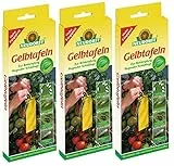 3 x 21 (63 Stk) Neudorff Gelbtafeln 7,5 x 20 cm, insektizidfrei