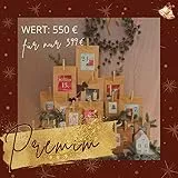 PureRaw Adventskalender 2025 – 24 vegane Originalgrößen I Gesunde, naturbelassene Köstlichkeiten für Körper & Seele I Premium Adventskalender für bewussten Lifestyle, limitiert