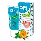 MARA EXPERT medizinisches Zungengel, bekämpft bakterielle Zungenbeläge & reinigt und pflegt die Zunge mit Calendula, Kamille, Salbei, Antibakteriell, Ergänzung zum Zungenreiniger