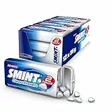 Smint 2 hours Peppermint, 12 Metall-Dosen mit Pfefferminz-Pastillen, zuckerfreie Mints für über 2 Stunden frischen Atem (12 x 50 Stück)