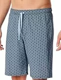 Schiesser Herren Schlafhose kurz Bermuda - Mix + Relax - Organic Cotton