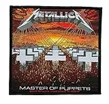 Halle15Clothes - Aufnäher für Kutte - Band Metallica - Master Of Puppets