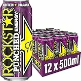 Rockstar Guave Energydrink EINWEG , 12 x 500 ml