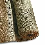 NOOR Jute-Zuschnitt leicht 0,9 x 10 m I Jute-Rolle zum Adventskalender selber basteln, als Deko-Material oder als Frostschutz für Pflanzen I Jute-Winterschutz für Topf- und Kübelpflanzen I Natur