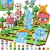 Subtail 216 Teile Magnetische Bausteine - Magnetbausteine Magnetspielzeug Magneten Kinder Magnetische Bauwelt Spielzeug Magnetblöcke für Kinder ab 3 4 5 6 7 8 9 Jahre Verstaubare Halloween Ostern