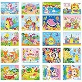 XINNIAN 20 Stück Mosaik Bastelsets Aufkleber für Kinder,Selbstklebende Mosaike mit Malerei Färbung für Kinder,Mosaik Aufkleber Kunst für Kinder,Mosaik DIY Crafts Kits für Kinder