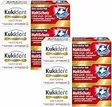 Kukident Professionell Haftcreme - Haftschutz für Zahnprothesen, extra starker Halt - Schnelle, langanhaltende Wirkung, 6x 40g