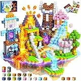 COOLJOYA Magnetische Bausteine,150 Teile Magnetbausteine Magnetspielzeug Magneten Kinder,Geschenke Kinder,Magnetbausteine Kinde ab 3 4 5 6 7 8 9 10 Jahre,Baue Mine Magnet Welt,Hochleistung