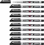 STABILO - Permanent-Marker - Write-4-all - fein - 10er Pack - schwarz