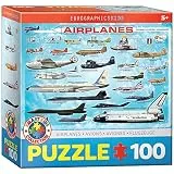 EuroGraphics 6100-0086 1000 Piece Planes Puzzle, Mehrfarbig, 100
