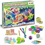 CRAZE MAGIC SLIME ADVENTSKALENDER 2025 Kinder - Weihnachtskalender mit Schleim für Mädchen & Jungen , Spielzeugkalender Kinderschleim