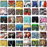 Boxershorts Herren Pack Surprise, Unterhosen Männer, Zufälliges Muster, Bequem (5er Pack), Mehrfarbig, 2XL