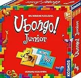 Kosmos Ubongo! Junior, rasantes Kinderspiel ab 5 Jahren, Knobelspaß und Legespiel, für 1-4 Personen, Brettspiel, Familienspiel, Geschenk zum Kindergeburtstag, 683429