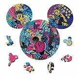 Holz Puzzle Sonderform 500 + 5 - Mickey Mouse, duże