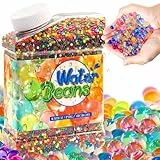 EOPUOZS Wasserperlen Bunte 50000 Stück, Wasserperlen Ungiftig, Water Beads Gelperlen für Pflanzen, Blumen, Vase Füllstoff und Deko