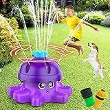 Sprinkler-Spielzeug, Kinder im Freien, Spielzeug für den Sommer, Frühling, Outdoor, für Kinder, Garten, Rasen, Spiele im Freien, Wasserspritzen, Spielzeug