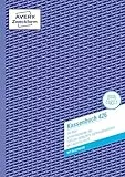 AVERY Zweckform 426 Kassenbuch (A4, 100 Blatt, 1 Blatt Blaupapier, nach Steuerschiene 300, EDV-gerechte Datenerfassung, von Rechtsexperten geprüft, für DE, ordnungsgemäße Buchführung) weiß