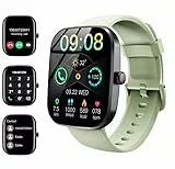 Soudorv Smartwatch Herren Damen mit Telefonfunktion, 1,91' HD Display Fitness Tracker, 1000mAh Akku 100 Tage Standby, 110+ Sportmodi Fitnessuhr Smartwatch, IPX7 Wasserdicht für iOS Android