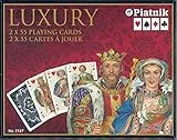 Piatnik Kartenspiele, Romme, Luxury