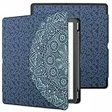 WALNEW Hülle für 10,2-Zoll Kindle Scribe 2024/2022, dünne PU Leder Schutzhülle Tasche für Neue Kindle Scribe 10,2 ereader mit Stifthalter und Automatischer Aufwach/Ruhe-Funktion