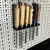 Generisch Wandhalterung für Stechbeitel mit Spitzem Legiertem Stahlblatt, Holzgriff, Halterung für Stemmeisen und Stemmbeitel, 30 mm Breite, Kategorie: Werkzeuge