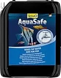 Tetra AquaSafe - Qualitäts-Wasseraufbereiter für fischgerechtes und naturnahes Aquariumwasser, neutralisiert fischschädliche Stoffe im Leitungswasser, 5 Liter Flasche