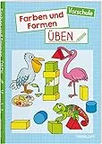 Farben und Formen üben. Vorschule