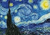 Puzzle 1000 Teile Erwachsene Sternennacht Von Vincent Van Gogh 70 x 50 cm - Klassische Puzzles Schwer für Erwachsene und Kinder