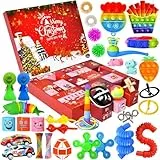 Fidget Weihnachts-Countdown-Kalender, Adventskalender 2025 für Kinder, 24 Tage, Überraschung, Weihnachtsgeschenk, Box, Urlaub, Weihnachten, Countdown-Adventskalender, Spielzeug für Jungen, Mädchen