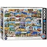 EuroGraphics 6000-5465 Puzzle Globetrotter Deutschland, mehrfarbig