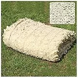 Xrdbfd Tarnnetz, Beige Verstärktes Camouflage Netz, Sonnensegel, Verwendet Für Militär, Jagd, Partydekoration, Outdoor-Anti-Aging-tarnnetz, 2/3/5/7/9m Sonnenschutznetz,3x3m(9.8 * 9.8ft)