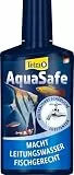Tetra AquaSafe - Qualitäts-Wasseraufbereiter für fischgerechtes und naturnahes Aquariumwasser, neutralisiert fischschädliche Stoffe im Leitungswasser, 250 ml Flasche
