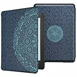 WALNEW Hülle Nur für 6' Kindle 2019 (Modell Nr. J9G29R) 10. Generation-2019, PU Lederhülle Schutzhülle Tasche mit Automatischer Aufwach/Ruhe-Funktion