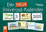 Der neue Universal-Kalender für Kita + Grundschule - Neuauflage 2025-134 Karten zum individuellen Zusammenlegen - Tag - Monat - Jahr - Jahreszeit und mehr